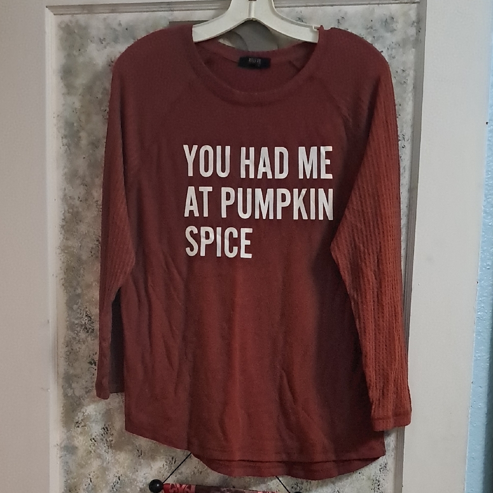 Pumpkin Spice Crew Neck Sweater